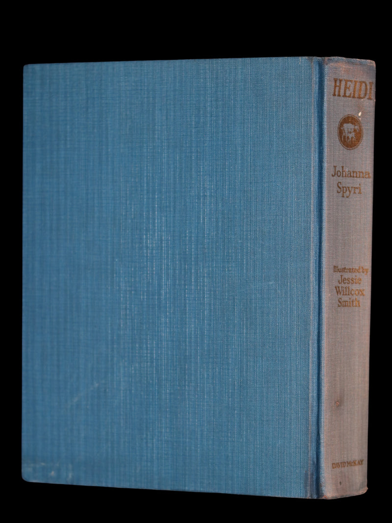 1922 Rare Book - HEIDI by Johanna Spyri. First Edition illustrated by Jessie Willcox Smith.
