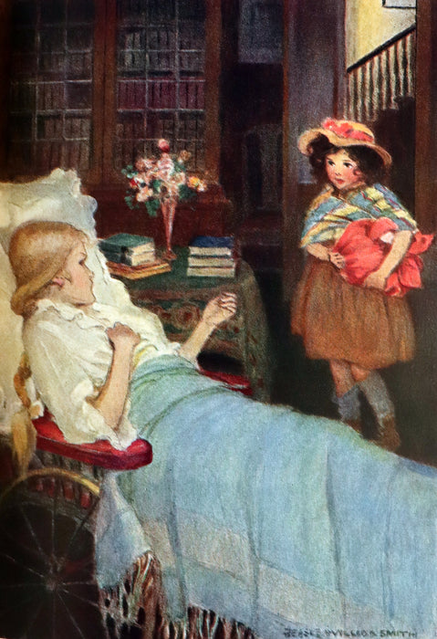 1922 Rare Book - HEIDI by Johanna Spyri. First Edition illustrated by Jessie Willcox Smith.