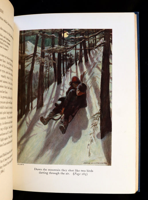 1922 Rare Book - HEIDI by Johanna Spyri. First Edition illustrated by Jessie Willcox Smith.