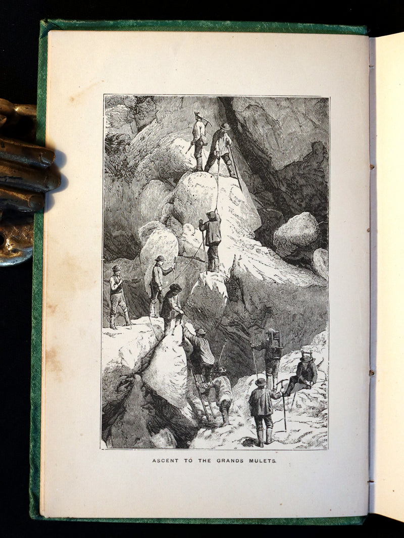 1878 Rare 1stED Book - Alpine Adventure: Narratives of Travel & Research Among the ALPS.
