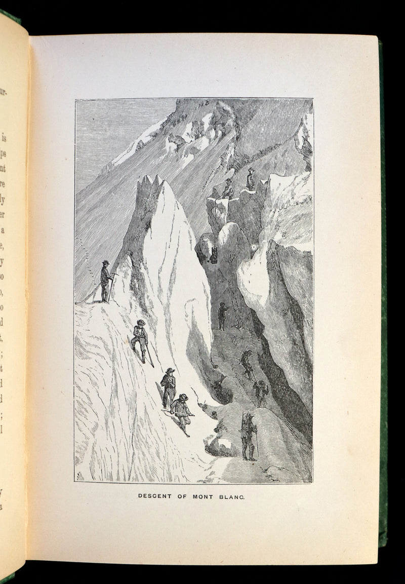 1878 Rare 1stED Book - Alpine Adventure: Narratives of Travel & Research Among the ALPS.