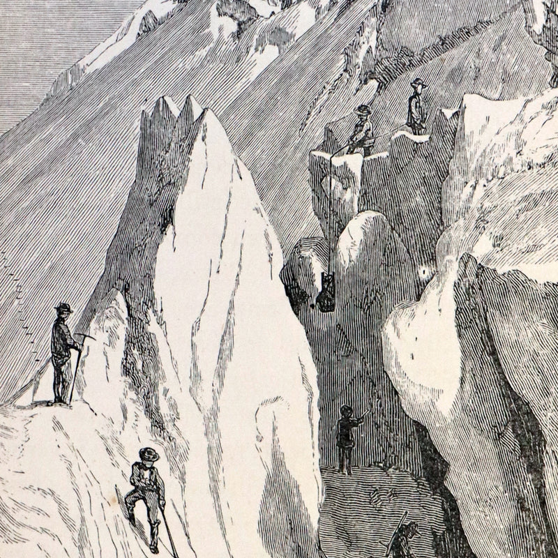 1878 Rare 1stED Book - Alpine Adventure: Narratives of Travel & Research Among the ALPS.