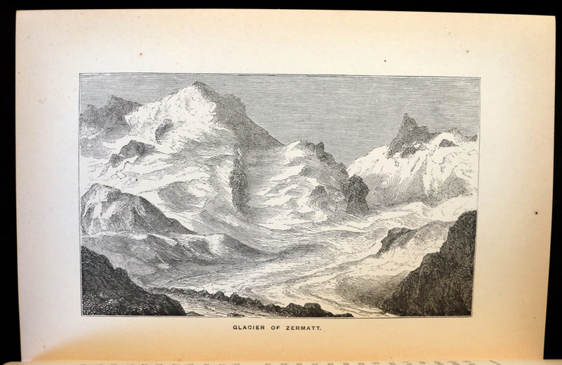 1878 Rare 1stED Book - Alpine Adventure: Narratives of Travel & Research Among the ALPS.