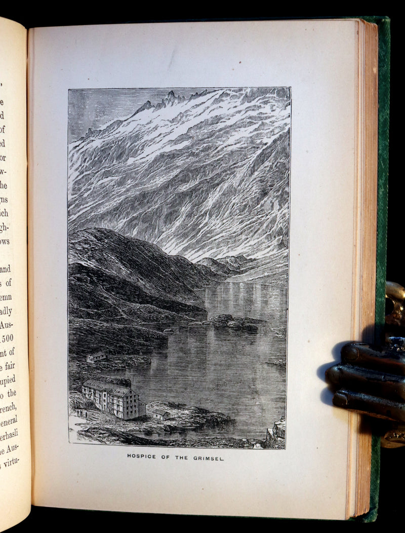 1878 Rare 1stED Book - Alpine Adventure: Narratives of Travel & Research Among the ALPS.