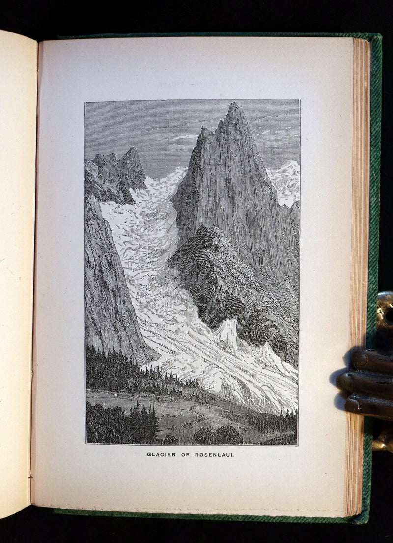 1878 Rare 1stED Book - Alpine Adventure: Narratives of Travel & Research Among the ALPS.