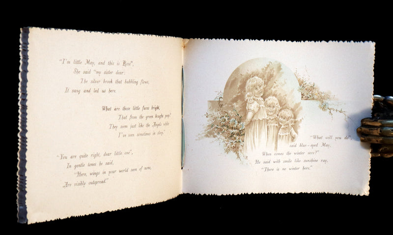 1885 Scarce Victorian Postgate Book ~The Brooklet and Other Tales of WONDER.