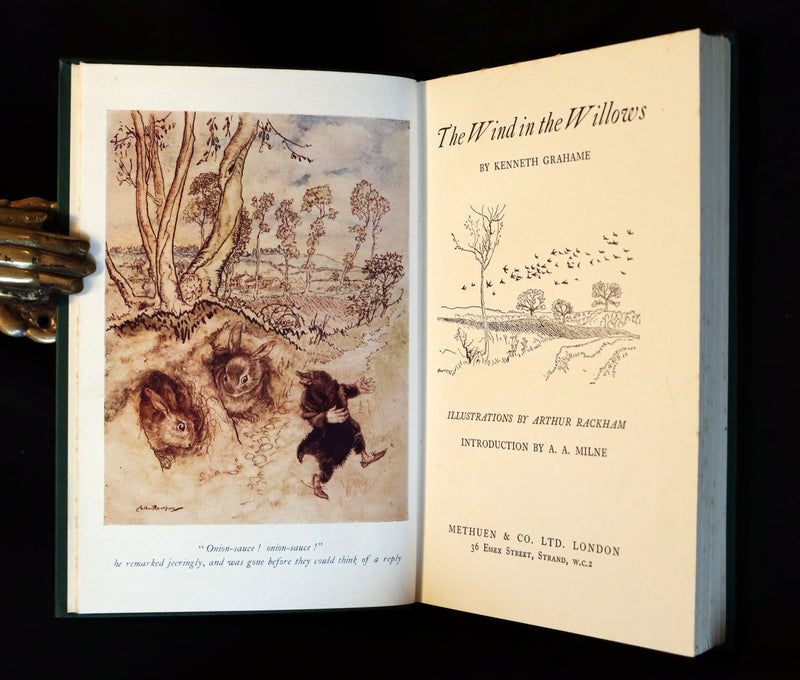 1950 First Edition by Arthur RACKHAM - The WIND IN THE WILLOWS by Kenneth Grahame.