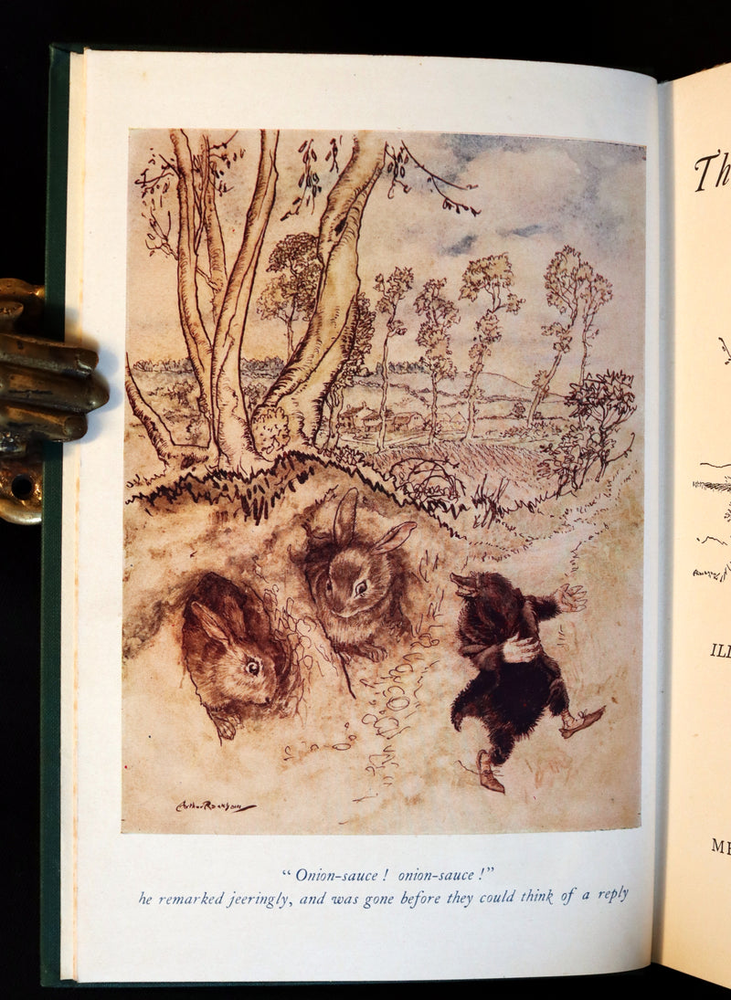 1950 First Edition by Arthur RACKHAM - The WIND IN THE WILLOWS by Kenneth Grahame.