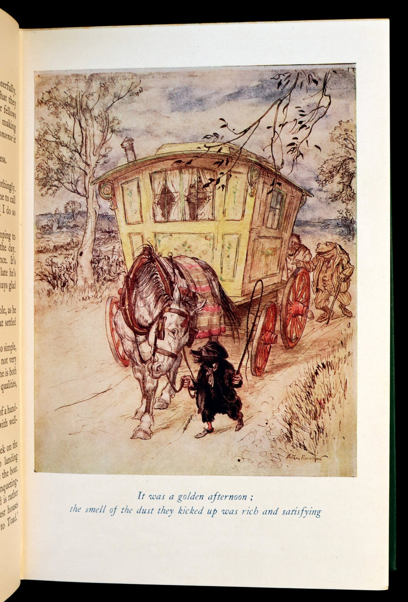 1950 First Edition by Arthur RACKHAM - The WIND IN THE WILLOWS by Kenneth Grahame.