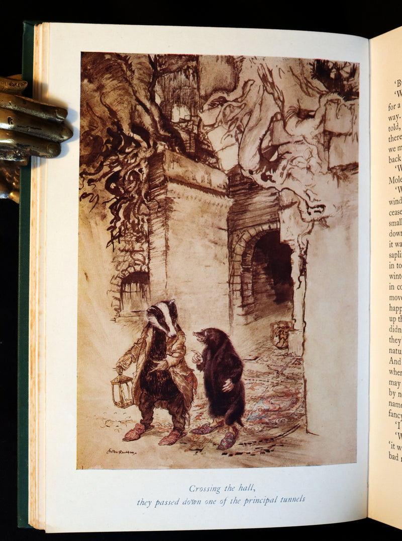 1950 First Edition by Arthur RACKHAM - The WIND IN THE WILLOWS by Kenneth Grahame.