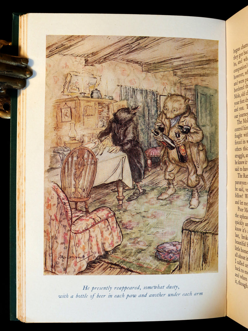 1950 First Edition by Arthur RACKHAM - The WIND IN THE WILLOWS by Kenneth Grahame.