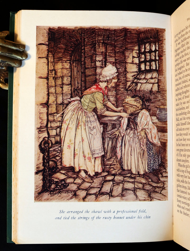 1950 First Edition by Arthur RACKHAM - The WIND IN THE WILLOWS by Kenneth Grahame.