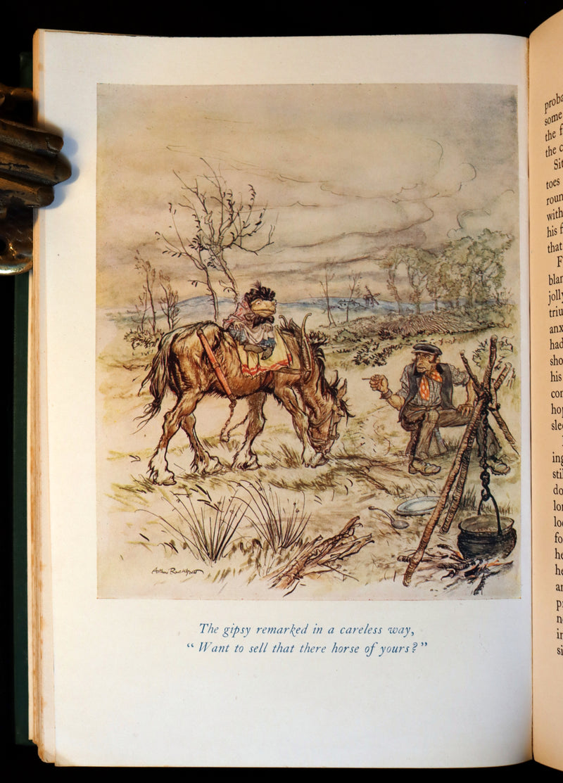 1950 First Edition by Arthur RACKHAM - The WIND IN THE WILLOWS by Kenneth Grahame.