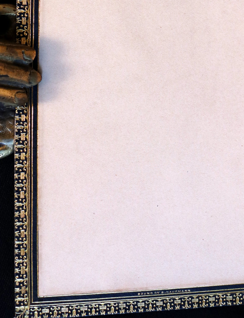 1831 Rare Book set bound by Kaufmann - The Adventures of Peregrine Pickle illustrated by Cruikshank.