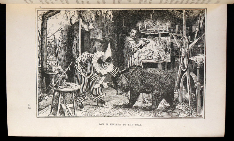 1896 First Edition bound by BAYNTUN- The Animal Story Book by Andrew Lang Illustrated by H. J. FORD.