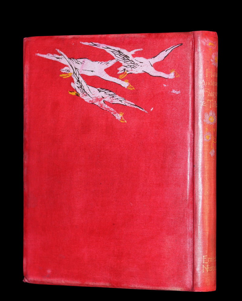 1890 Rare Book - Stories by Hans Andersen - FAIRY TALES illustrated by Evelyn Stuart Hardy.