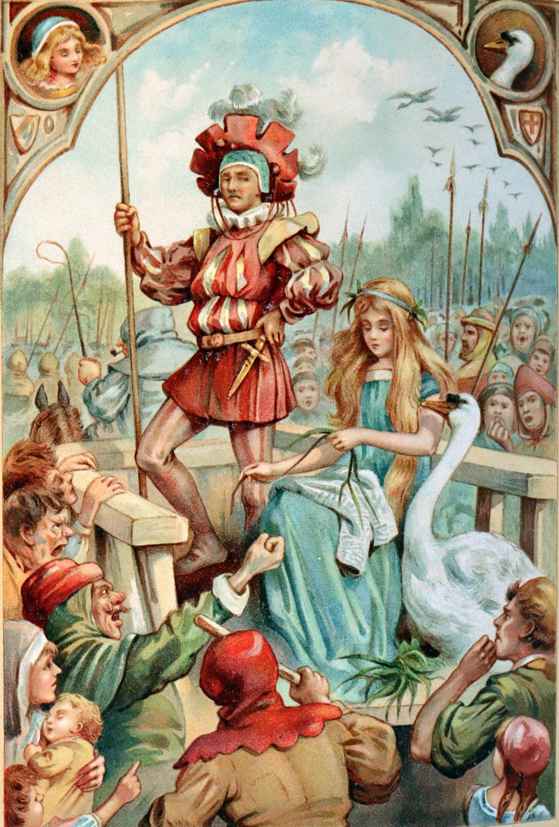 1890 Rare Book - Stories by Hans Andersen - FAIRY TALES illustrated by Evelyn Stuart Hardy.