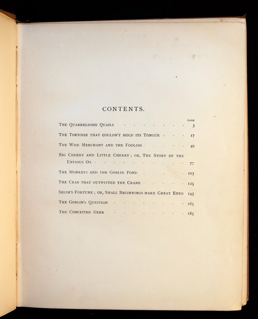 1892 Scarce Victorian Book - FAIRY TALES from the Far East (Adapted fr ...