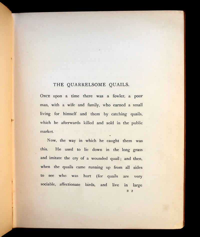 1892 Scarce Victorian Book - FAIRY TALES from the Far East (Adapted from the Birth Stories of Buddha).