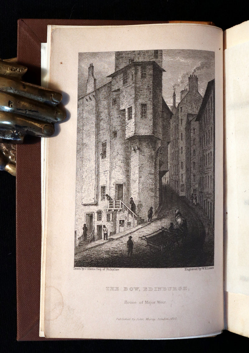1830 First Edition of Letters on Demonology & Witchcraft - WITCHES & FAIRIES  by Sir Walter Scott.