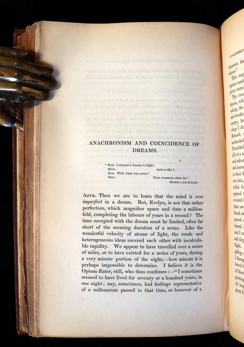 1841 Rare First Edition - Dendy's PHILOSOPHY OF MYSTERY or Ghosts, Fairy Mythology, Spectres & Demonology.