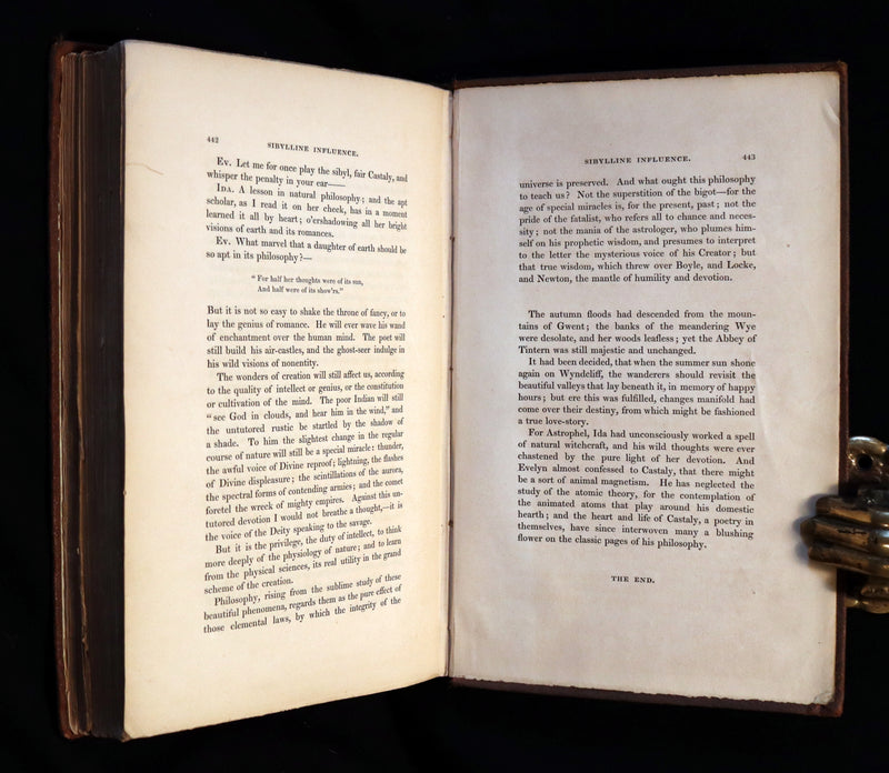 1841 Rare First Edition - Dendy's PHILOSOPHY OF MYSTERY or Ghosts, Fairy Mythology, Spectres & Demonology.