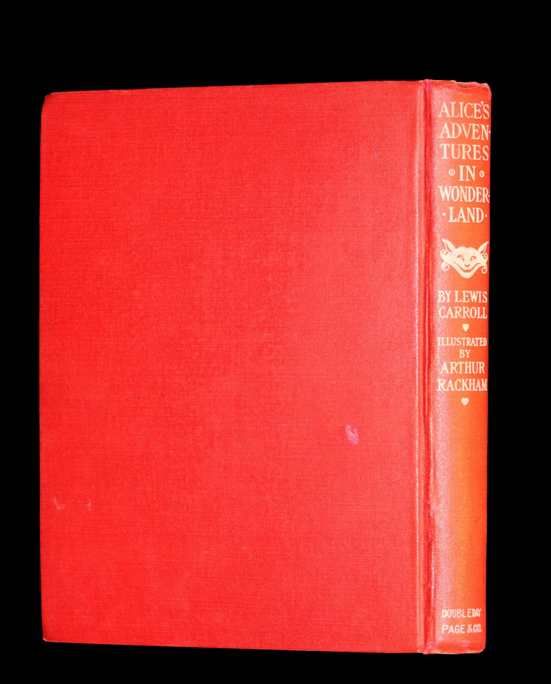 1907 First US Edition - Alice's Adventures in Wonderland illustrated by Arthur Rackham.