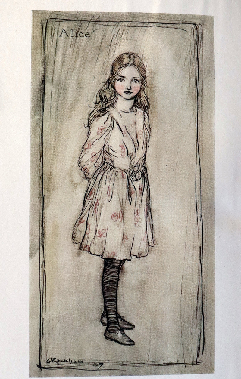 1907 First US Edition - Alice's Adventures in Wonderland illustrated by Arthur Rackham.