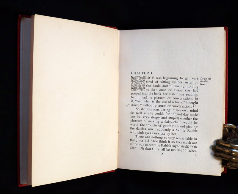 1907 First US Edition - Alice's Adventures in Wonderland illustrated by Arthur Rackham.