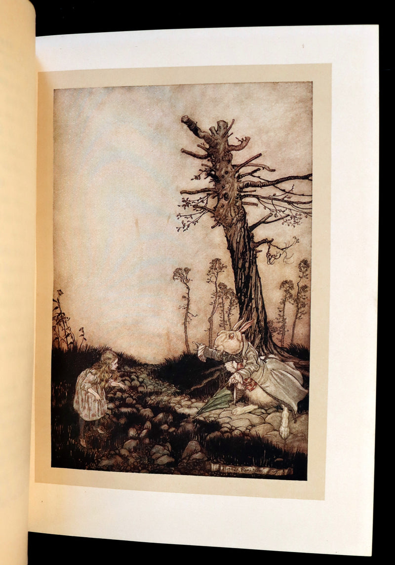 1907 First US Edition - Alice's Adventures in Wonderland illustrated by Arthur Rackham.