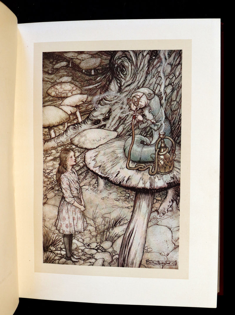 1907 First US Edition - Alice's Adventures in Wonderland illustrated by Arthur Rackham.
