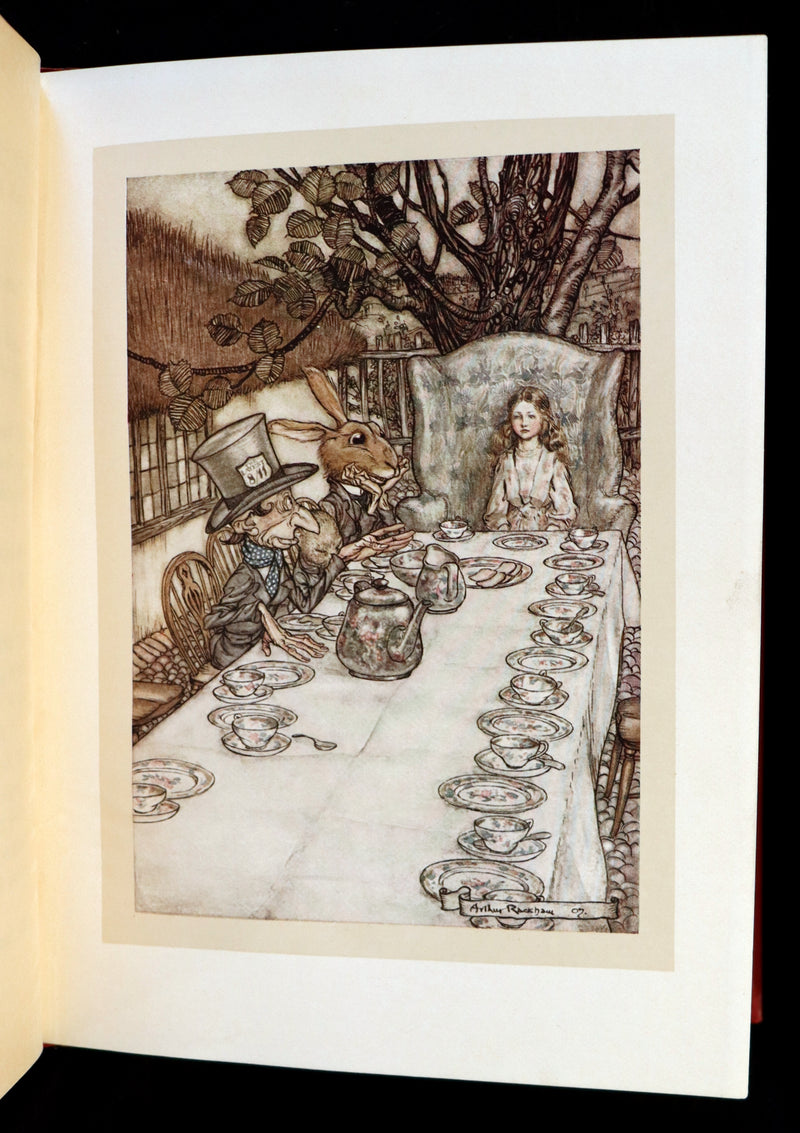 1907 First US Edition - Alice's Adventures in Wonderland illustrated by Arthur Rackham.