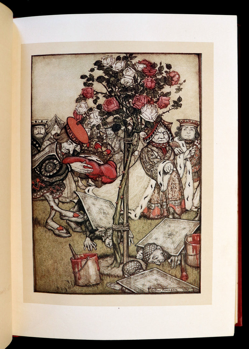 1907 First US Edition - Alice's Adventures in Wonderland illustrated by Arthur Rackham.