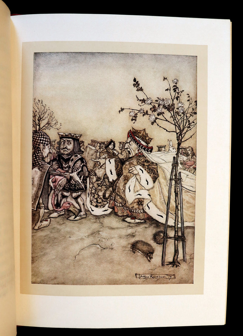 1907 First US Edition - Alice's Adventures in Wonderland illustrated by Arthur Rackham.