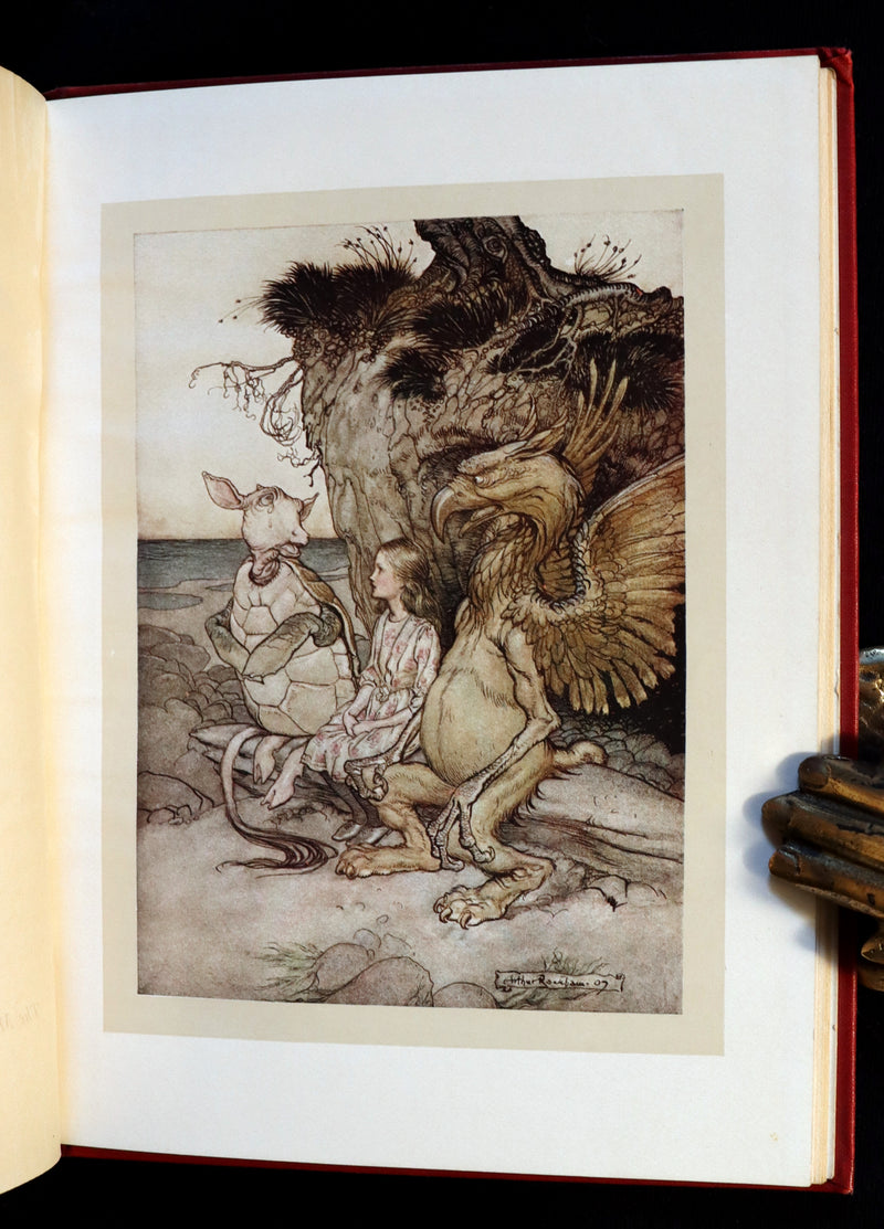 1907 First US Edition - Alice's Adventures in Wonderland illustrated by Arthur Rackham.