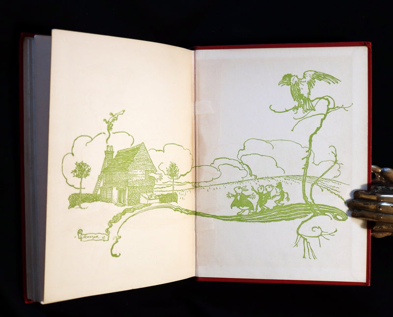 1907 First US Edition - Alice's Adventures in Wonderland illustrated by Arthur Rackham.