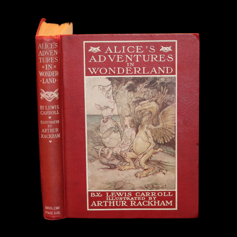 1907 First US Edition - Alice's Adventures in Wonderland illustrated by Arthur Rackham.