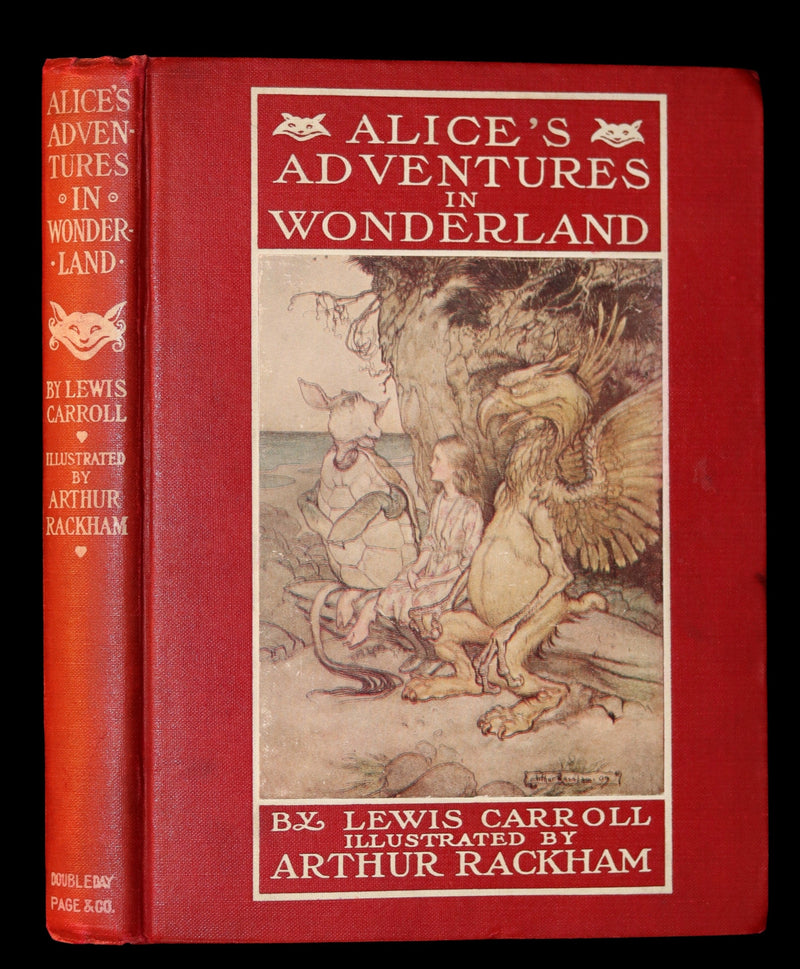 1907 First US Edition - Alice's Adventures in Wonderland illustrated by Arthur Rackham.