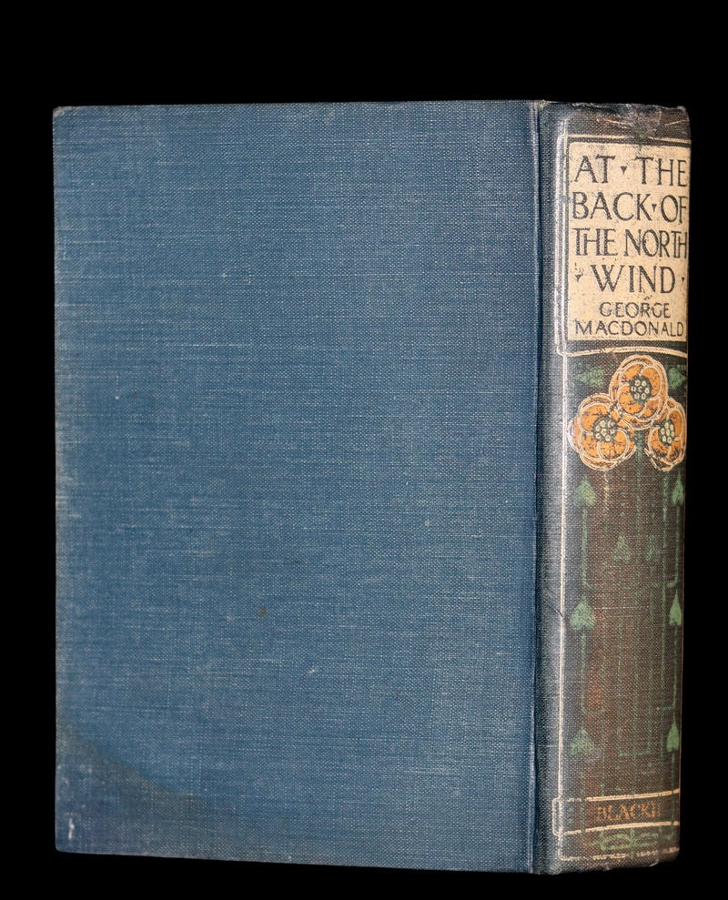1911 Rare Edition - AT THE BACK OF THE NORTH WIND Illustrated by Frank C. Pape.