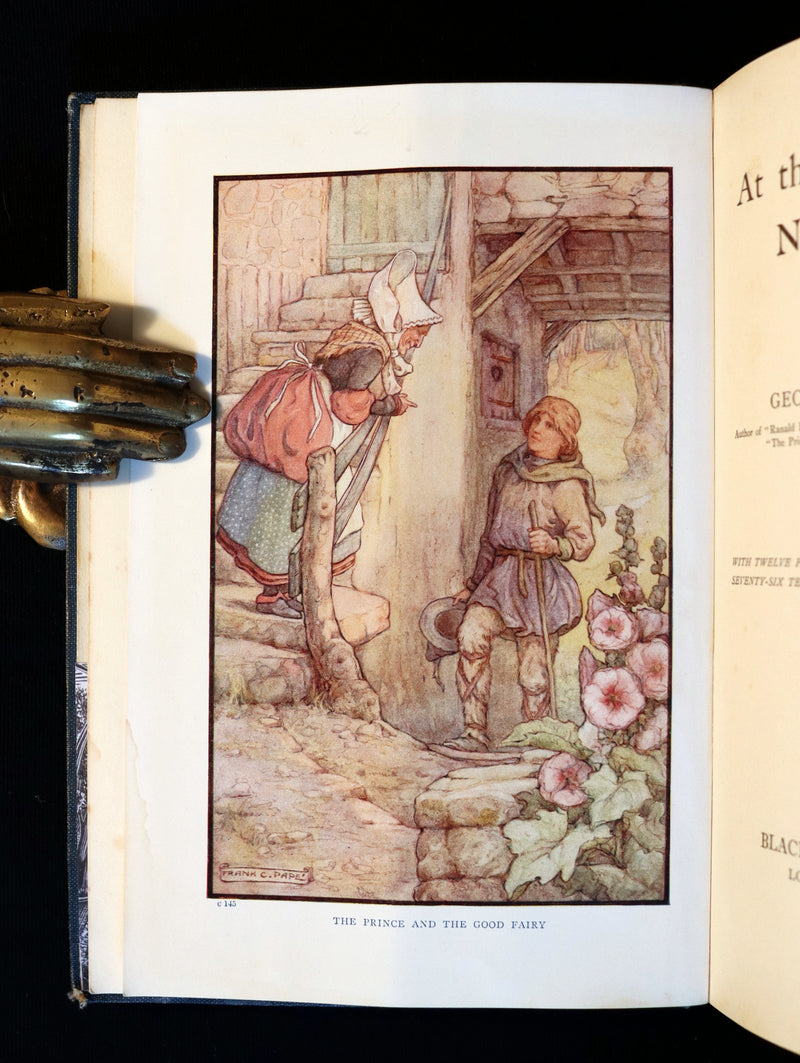 1911 Rare Edition - AT THE BACK OF THE NORTH WIND Illustrated by Frank C. Pape.