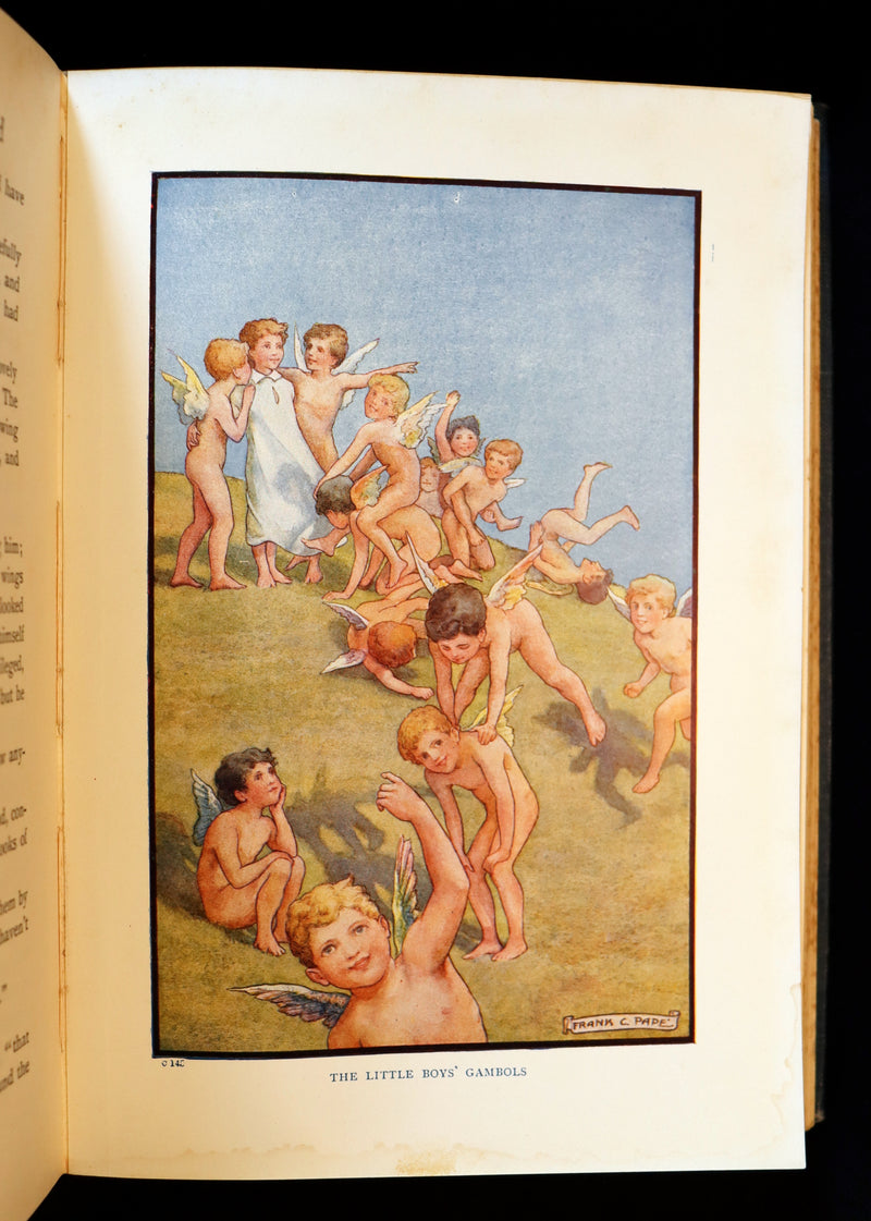 1911 Rare Edition - AT THE BACK OF THE NORTH WIND Illustrated by Frank C. Pape.