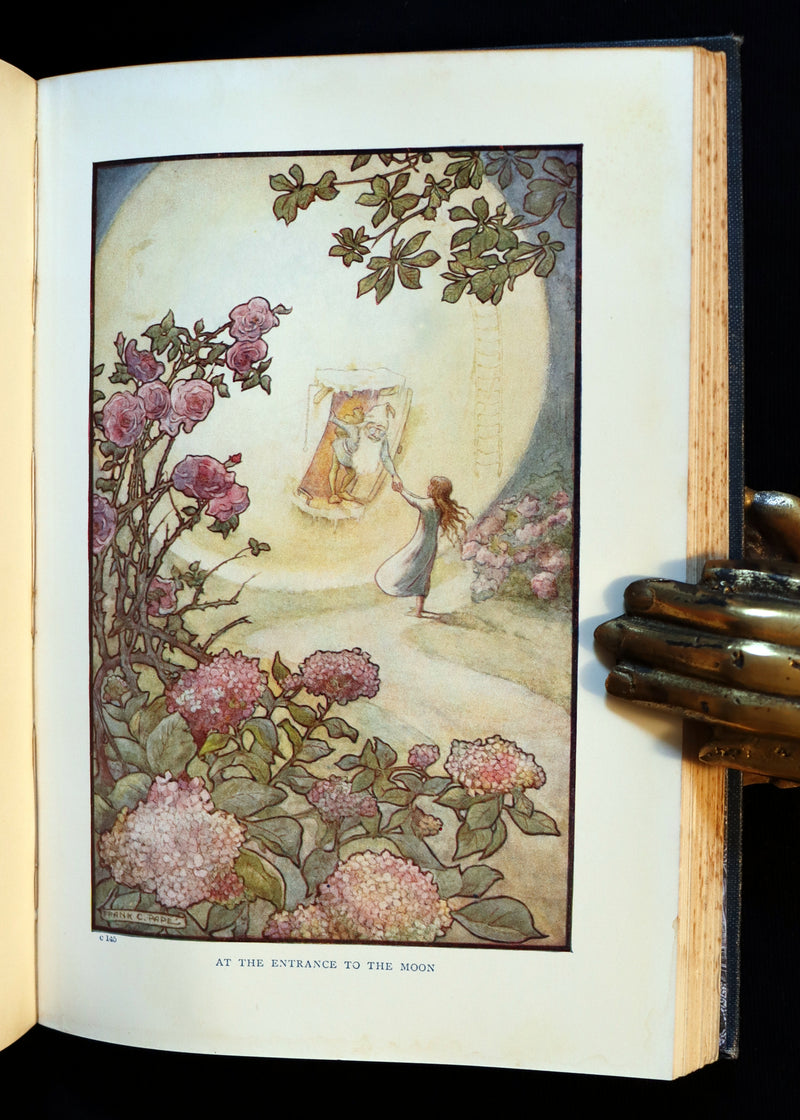 1911 Rare Edition - AT THE BACK OF THE NORTH WIND Illustrated by Frank C. Pape.