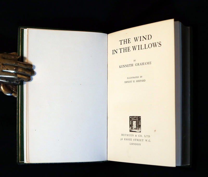 1931 1stED Illustrated by Shepard & bound by ASPREY- THE WIND IN THE WILLOWS.