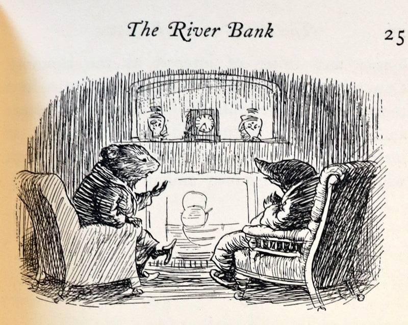 1931 1stED Illustrated by Shepard & bound by ASPREY- THE WIND IN THE WILLOWS.