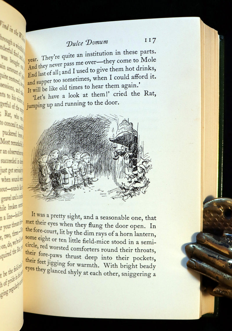 1931 1stED Illustrated by Shepard & bound by ASPREY- THE WIND IN THE WILLOWS.