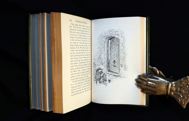 1931 1stED Illustrated by Shepard & bound by ASPREY- THE WIND IN THE WILLOWS.