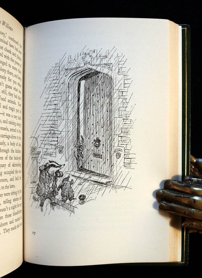 1931 1stED Illustrated by Shepard & bound by ASPREY- THE WIND IN THE WILLOWS.