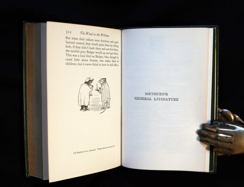 1931 1stED Illustrated by Shepard & bound by ASPREY- THE WIND IN THE WILLOWS.