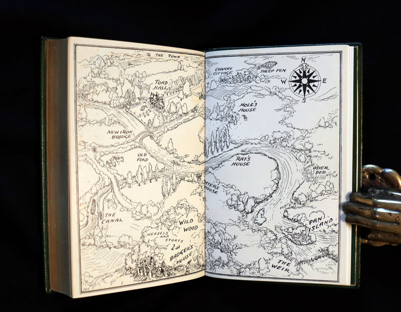 1931 1stED Illustrated by Shepard & bound by ASPREY- THE WIND IN THE WILLOWS.