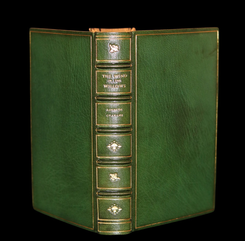 1931 1stED Illustrated by Shepard & bound by ASPREY- THE WIND IN THE WILLOWS.